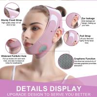Cinta Modeladora De Rostro Con Grafeno Levantador De Barba Y Pecho Antiarrugas Herramienta De Cuidado De La Piel Para Modelar El V-Line - details 2