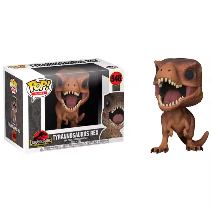 Figura Pop Jurassic Park Tyrannosaurus-Figura de Vinilo Coleccionable - Idea de Regalo- Mercancia Oficial - Juguetes para Niños y Adultos - Movies Fans - Muñeco para Coleccionistas y Exposición - 1