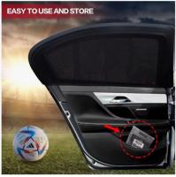 Calcetín Sun Car de 2 piezas, bloqueea Los Rayos UV, (Negro) (L) - details 2