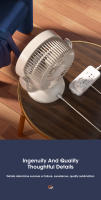 Ventilador de aire acondicionado portátil, Aparato de refrigeración Usb, Silencioso, Móvil, recargable, para el hogar, Envío Free - details 20
