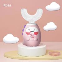 Cepillo De Dientes Eléctrico Para Niños En Forma De U De Silicona Automático Sonic 360 Grados Cepillo Inteligente Para Niños - details 10