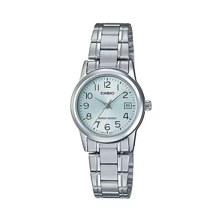 Casio 3363 LTP-V002D-4B Reloj Clásico para Mujer – Elegante Diseño Rosa, Acero Inoxidable, Movimiento de Cuarzo y Resistencia al Agua - 1