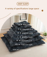 Alfombra De Perro Lavable Antideslizante Cómoda Y Suave Para Gatos Cama De Mascota Con Cubierta Desmontable Material De Corduroy - details 1