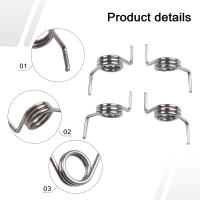 Juego De 4 Piezas De Resorte Para Cerradura De Puerta Mercedes W203 W211 W209 C E CLK Clase Actuador Reparación Resorte Izquierdo Derecho Reemplazo - details 9