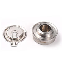 Estufa De Camping LIXADA 120ml Mini Con Cubierta Plegable Para Extinguir Fuego Alta Eficiencia De Combustión Estufa Para Alcohol - details 8