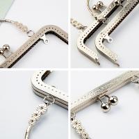 Marco De Bolso Kiss Clasp Lock Metal Para DIY Y Fabricación De Bolsos 18CM/20CM Accesorio De Bolso De Metal Originario De China - details 7