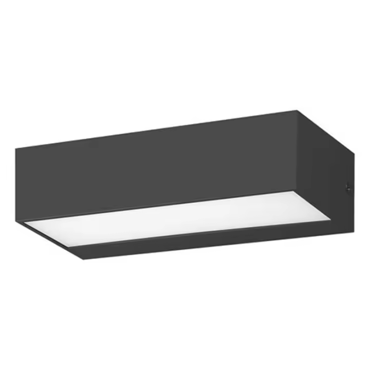 Aplique Pared LED 9W 4000K Negro IP65 HALDEN 4000K RABALUX - 1