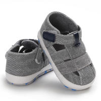Zapatillas De Bebé Para Primeros Pasos Niños Y Niñas Algodón Transpirable Verano Playa Moda Suela Suave Sandalias Comienzo Del Caminar - details 15