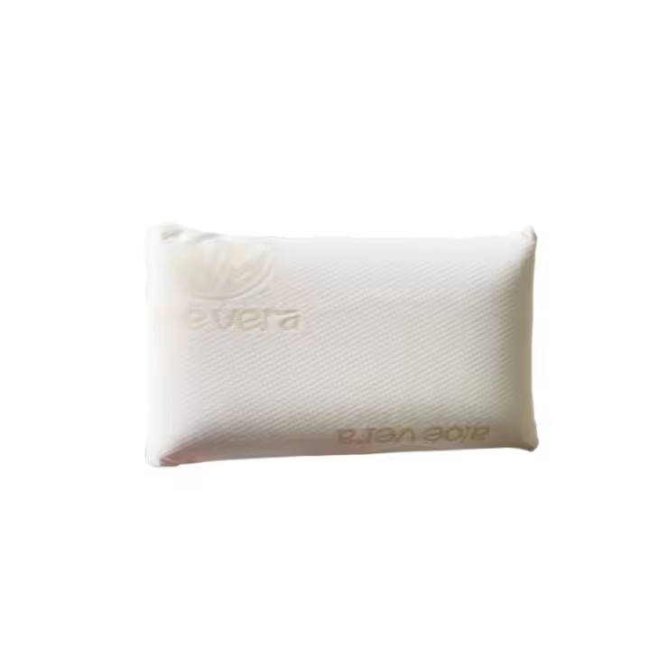STARLEY-Almohada viscoelástica Aloe Vera Para niños Y de Viaje 40X10X25CM - 1