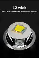 Linterna Frontal LED Potente XHP199 Para Pesca Y Camping Recargable USB 18650 Lámpara Frontal Con Ángulo De Haz De 180° Fuente De Luz LED Batería De Litio Metálico Impermeable - details 20