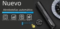 Apretador De Botellas Eléctrico Automático Con Cortador De Sellado Para Vino Y Cerveza Acero Inoxidable Recargable Con Batería Uso En Cocina Y Bar - details 0