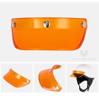 Casco De Motocicleta Retro Mitad Rostro Con Visera De 3 Botones Pantalla Antigolpes Accesorios Para Motocicleta Unisex - details 8