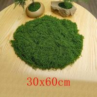 Falso Moss Verde Para Manualidades DIY Hierba Artificial Decoración De Jardín Y Habitaciones Material Sintético Estilo De Pasto - details 15