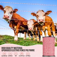 Cinta Eléctrica Para Valla De Animales 200/500M De Poliwire Con Acero Baja Resistencia Para Caballos Y Ganadería - details 3