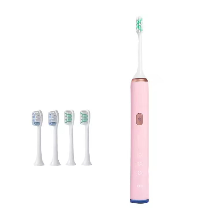 5 Modos, Agua-Resistant, recargable, Con temporizador inteligente, productos para el cuidado dental, Rose - 1