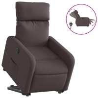vidaXL Sillón eléctrico reclinable elevable de tela Gris claro, Gris oscuro, Negro Sillon Dormitorio Sillon Comodos Silla Relax Sillón Sofá - details 8