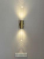 Lámpara De Pared De Vidrio Lujo Nórdico Con Efecto Ondas De Agua En Aleación De Aluminio Para Decoración De Pasillo Sala De Estar Y Dormitorio - details 6