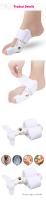 Corrector De Valgus Hallux 2Pcs Aligador De Dedos Grandes Alivio Del Dolor De Pies Articulador De Dedos Ajustable Suministros Ortopédicos Pedicura - details 0