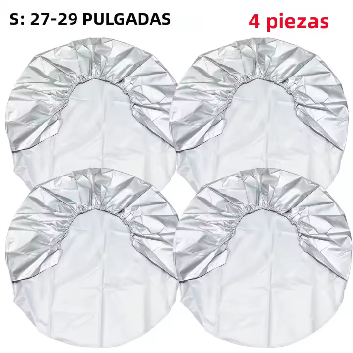 Bolsa De Almacenamiento Para Neumáticos De Coche 4PCS 27-32 Pulgadas Protección Para Ruedas De RV Camión Caravana Cubierta De Rueda Para Vehículo - 1