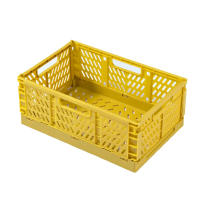 Caja De Almacenamiento Plegable De Plástico 2Pcs Cesta Plegable Organizadora Portátil Para Maquillaje Joyas Juguetes - details 8