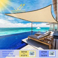 Paño de sombra Premium, tela protectora UV duradera con ojales y bordes reforzados, pantalla de privacidad perfecta para patios al aire libre, jardines, pérgolas y toldos, 1 unidad，Sombra Premium UV Duradera, Ojales y Bordes Reforzados - details 5