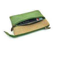 Monedero Corto De Algodón Para Mujer Bolso De Monedas Y Tarjetas Mini Bolso De Mano Para Niñas Y Damas Tamaño 12x9cm - details 1