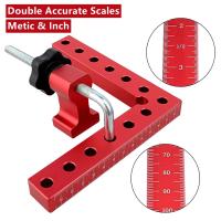 4 Pack Abrazaderas De Ángulo Recto De Aluminio 90 Grados Clip Posicionamiento L-Type Herramienta De Carpintería Para Trabajo Con Madera - details 3