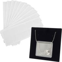10pcs Bolsas Adhesivas Transparentes Para Cadenas De Collares DIY Tamaño 4.2x3.7/3.2x2.5cm Empaque De Joyería Para Pequeñas Empresas - details 1