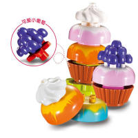 Conjunto De Bloques De Construcción Grande 29pcs Serie Amigos DIY Creativo Soñar Helado Kawaii Juguetes Para Niñas Regalo De Cumpleaños - details 4