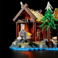 Kit De Luz LED Para Bloques De Construcción Vikingo Medieval 21343 Creativo Experto Juguetes De Bloques De Regalo (Sólo Luz LED) - details 9