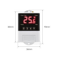 Termostato Digital Wifi DTC1201 Controlador De Temperatura Y Humedad NTC Regulador De Termostato Para Interior AC110V-220V - details 7