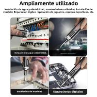 Destornillador Eléctrico Recargable 4.2V Set Multifuncional De Herramientas Eléctricas Para El Hogar Con Batería Incluida - details 7