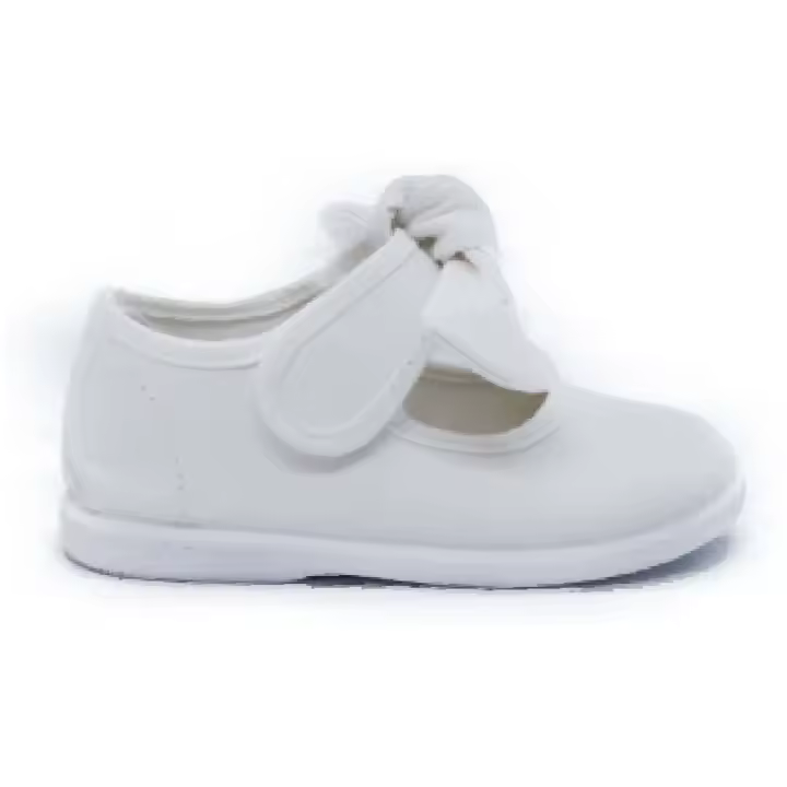 Zapatos Batilas Mercedes para niñas en color blanco - 1