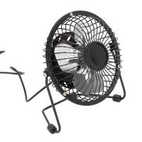 Ventilador de escritorio USB en Diseño de metal con funcionamiento Silencioso para Oficina y Hogar, Cabeza inclinable ajustable 360 °, refrigerador de aire con antideslizante, duradero y portátil. - details 3