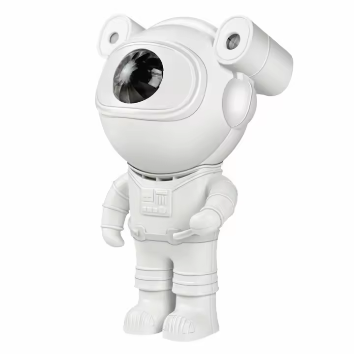 Proyector De Galaxia Y Astronauta Bluetooth Luz Nocturna LED Para Dormitorio Decoración De Hogar Regalo Para Niños Luz De Noche Estelar Y Luna - 1