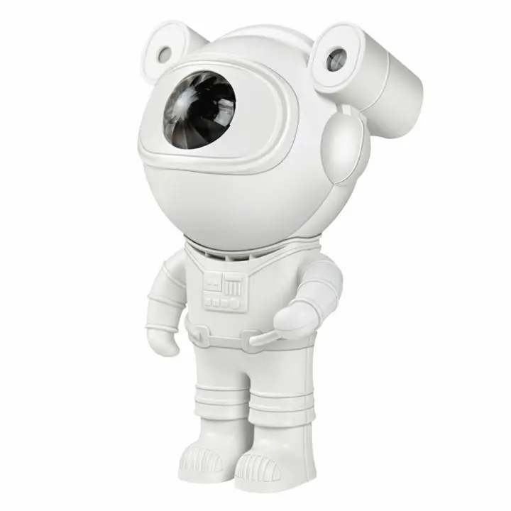 Proyector De Galaxia Y Astronauta Bluetooth Luz Nocturna LED Para Dormitorio Decoración De Hogar Regalo Para Niños Luz De Noche Estelar Y Luna - 1