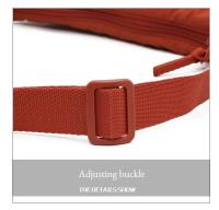 Bolso De Pecho Para Mujer De Gran Capacidad En Color Sólido Bolsa Cruzada De Viaje En Forma De Luna Media Rellena Con Algodón Para Uso Diario - details 4