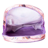 Mochila 3D Frozen Disney Ana y Elsa 31cm, Mochila Escolar Infantil Para Niñas, Material Preescolar de 2 a 4 años, color lila - details 4