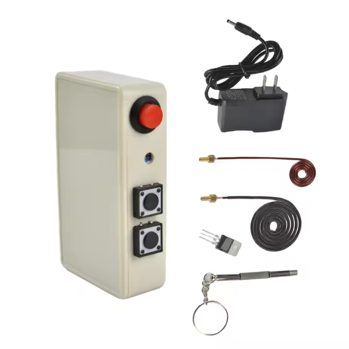 Generador de Pulso Electromagnético 150MHz con Cargador Transmisor para Máquina de Pinzas de Cuero para Enchufe US - 1