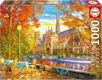 Educa -Puzzle de 1000 Piezas Otoño en Notre Dame . Medidas: 68 x 48 cm. Incluye Cola Fix Puzzle. + 14 años Educa19936 - details 0