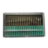 Juego De 20 Piezas De Brocas De Diamante Para Grabado Y Pulido De Vidrio Piedra Jade Con Rosca De 2.35/3mm Punto Agujas Herramienta Rotatoria - details 2