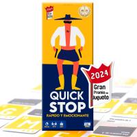 QuickStop - Juegos de Mesa para Familia y Amigos - Dinámico y Divertido - De 2 a 7 Jugadores - Gran Premio del Juguete 2024 - Regalo Navidad - details 0