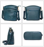 Bolso Bandolera Mujer De Cuero Genuino MJ Pequeño Bolso De Hombro Con Capacidad Para Teléfono Bolsa De Mano Para Niñas Estilo Vintage - details 11