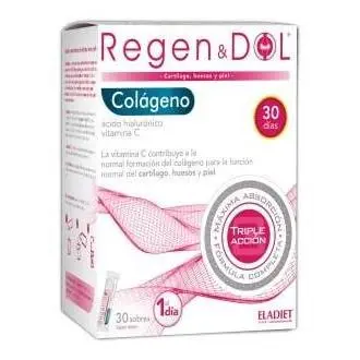 Eladiet Regen & Dol Colágeno Limón 30 Sobres - 1