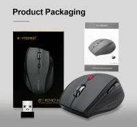 Ratón Gaming Inalámbrico E-YOOSO E-1010 USB 2.4G 2400 DPI Óptico Ergonómico Para Laptop PC Computadora Con 5 Botones - details 9