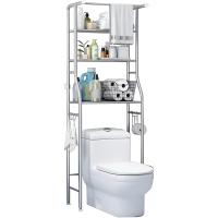 Estantería Sobre Inodoro Ahorra Espacio Organizador de Baño 47x25x160cm - WIAAM,AM3 - details 0