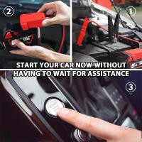 Kit De Arranque De Saltar Para Herramientas Eléctricas Milwaukee M18 Cable De Poder 8AWG Igniter De Batería De Coche Emergencia Automotriz - details 7