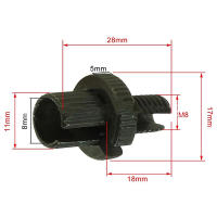 2PCS Ajustador De Cable De Embrague Y Freno Universal M8 Tornillos De 8mm Para Bicicleta ATV Motocicleta Accesorios De Reparación De Automóviles - details 14