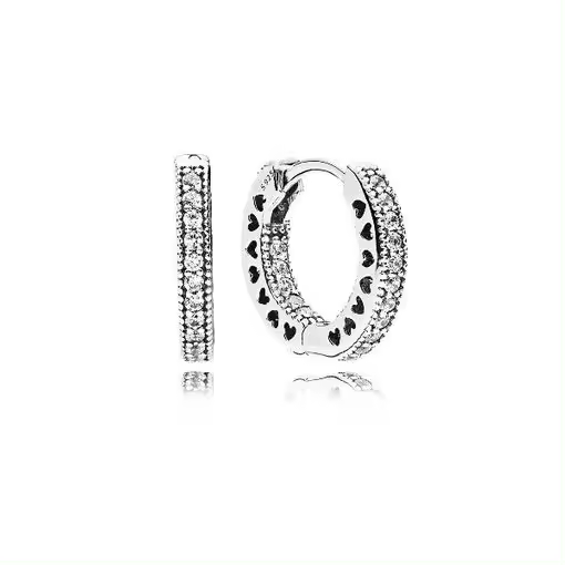 Pendientes PANDORA 296317CZ - Elegante Diseño - Accesorios Mujer - 1