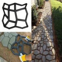 Molde Para Pavimento De Jardín DIY Hecho Manualmente Molde De Cemento Para Crear Caminos De Piedra En El Piso - details 1